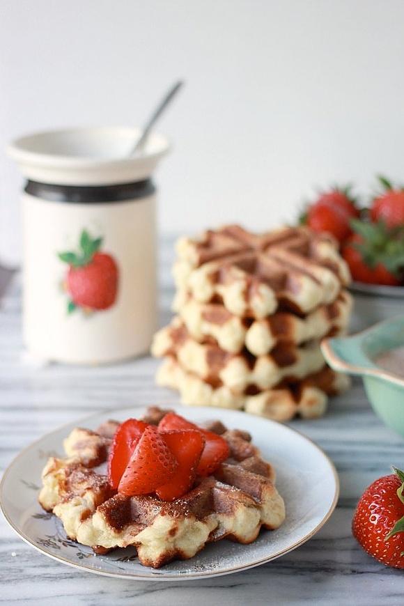 Real Belgian Liege Waffles