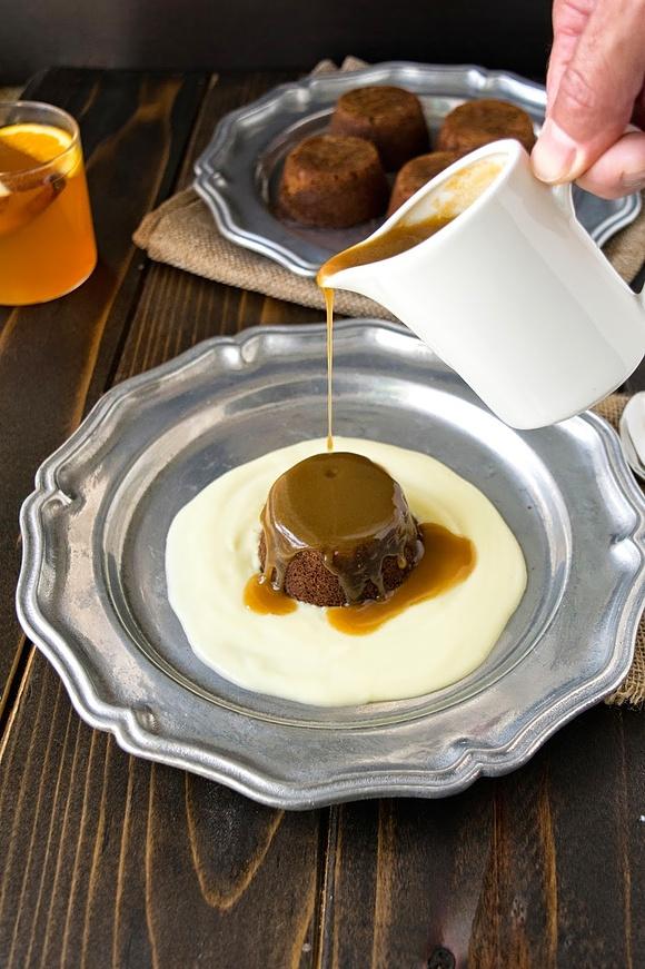 Sticky toffee pudding