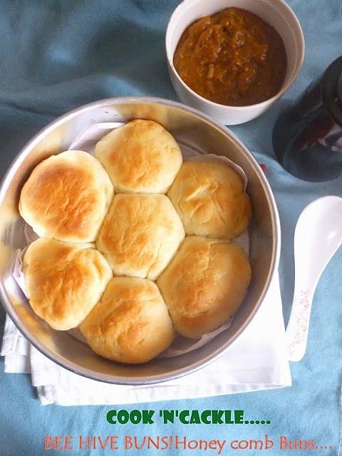 Honeycomb buns beehive buns