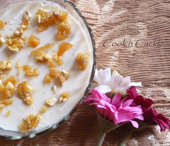 Coconut pudding