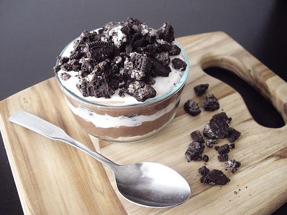 Dirt with Greek Yogurt