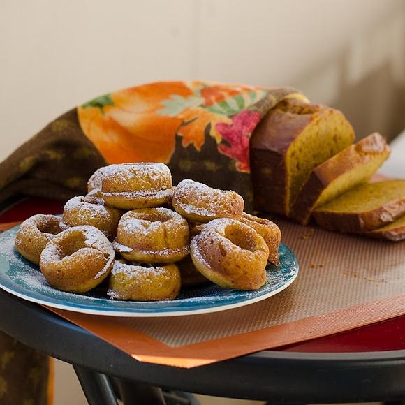 Pumpkin bread for fall season