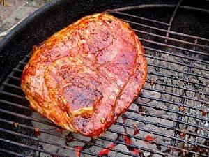 Paleo ham steak