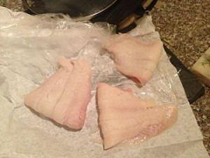 Lemon Sole with Anise and Cucumber
