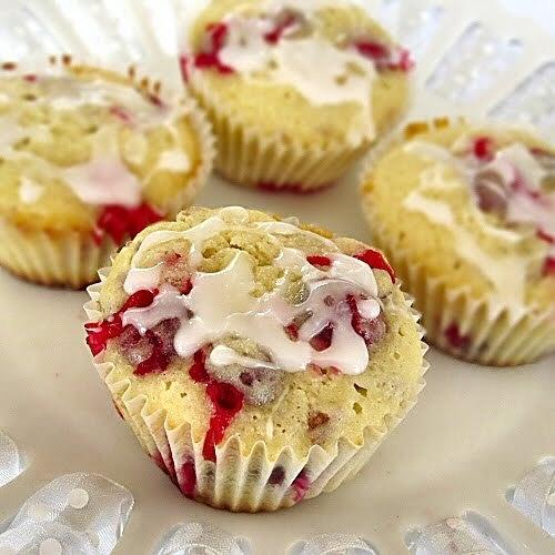 Cream Cheese Cranberry Muffins