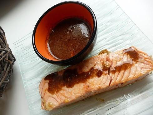 Stout beer vinaigrette with honey and garlic