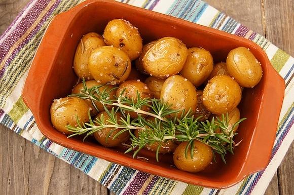 Rosemary Potatoes Confit