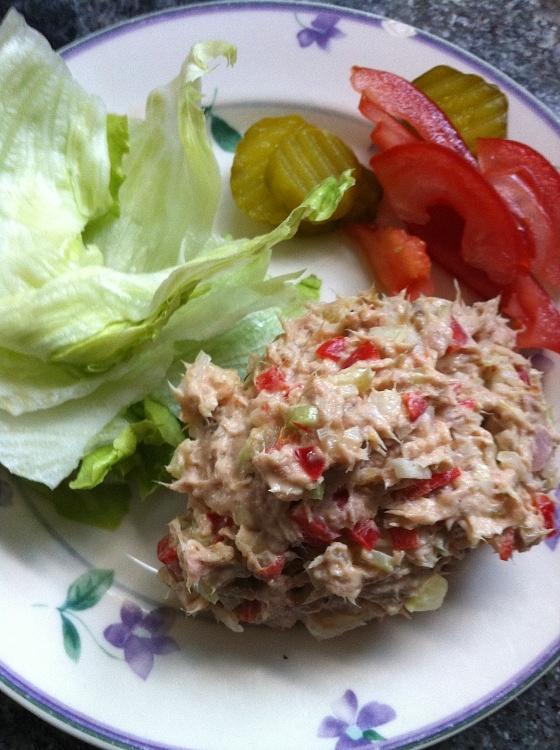 Make a proper tuna salad