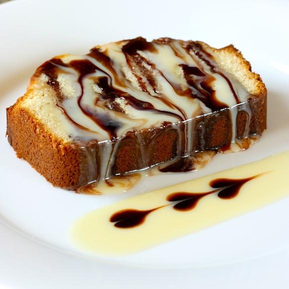 Condensed milk pound cake