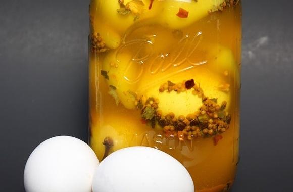 Joe Jost’s Pickled Eggs