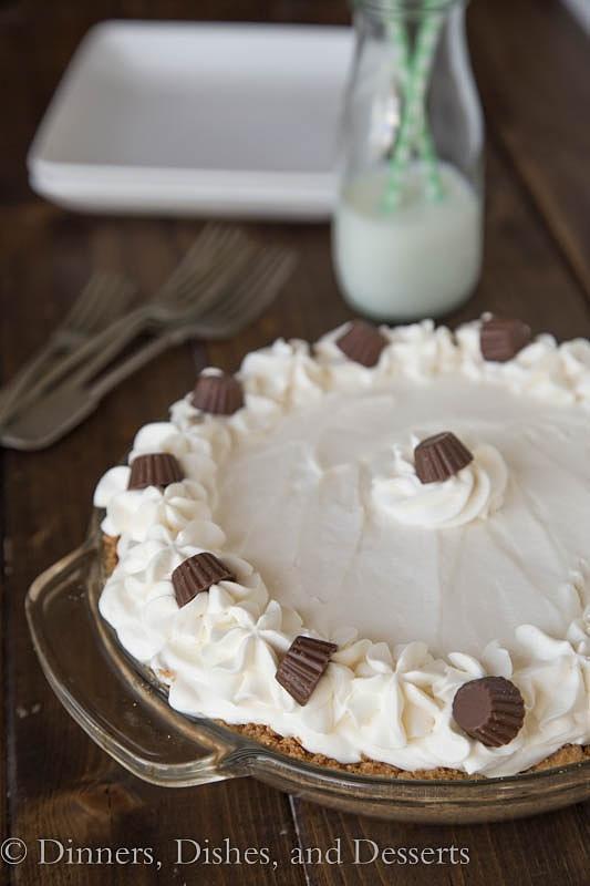 Chocolate Peanut Butter Cream Pie