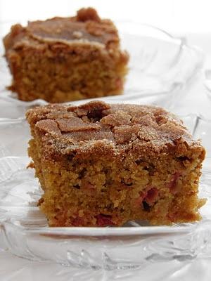 Grandma's Rhubarb Cake
