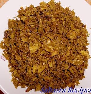 Cluster Beans Coconut Fry