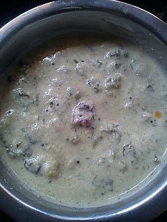 Alu palak majjige huli