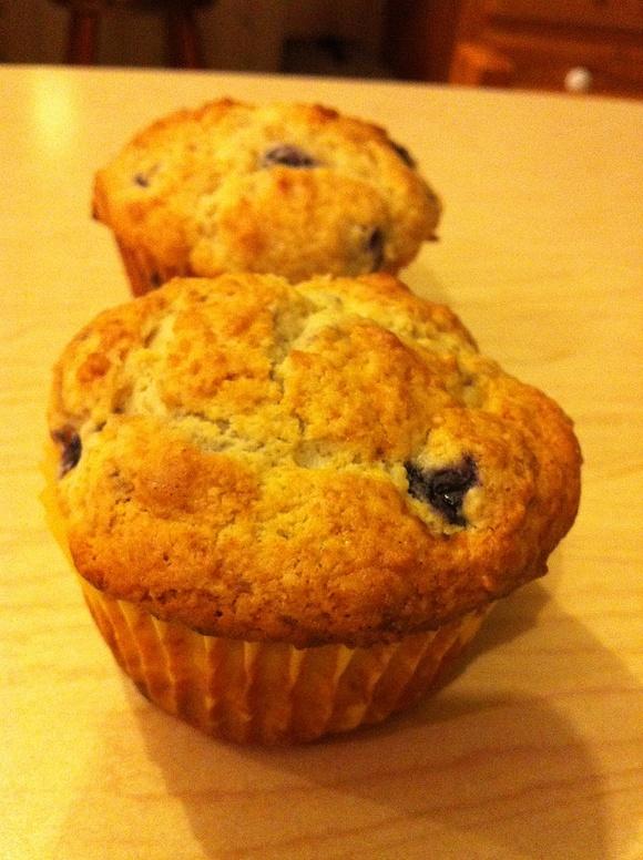 Blueberry muffins - tummy promise