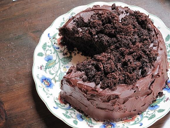 Double Chocolate Layer Cake