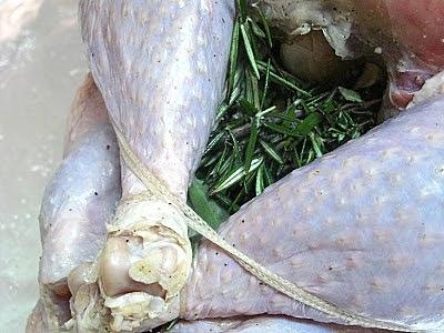 Happy thanksgiving celebration with a turkey dinner