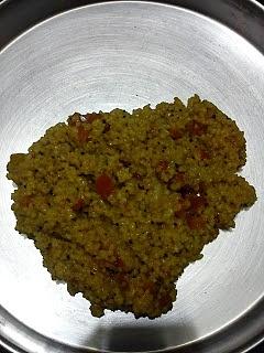 Broken wheat tomato bhath