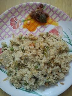 Uppit (upma) breakfast recipe