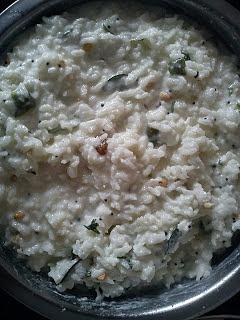 Blissful curd rice