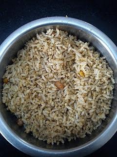 Spicy urad dal rice