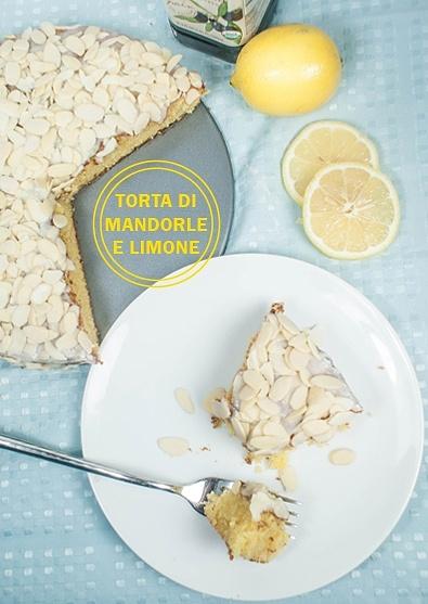 Lemon almond olive oil cake