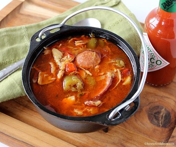Chicken and Andouille Sausage Gumbo