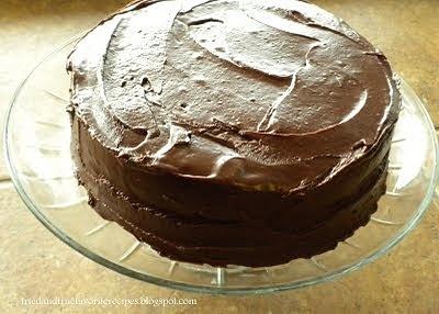 Hershey's chocolate cake with chia