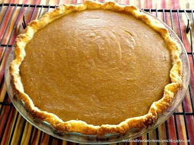 Pumpkin pie from scratch