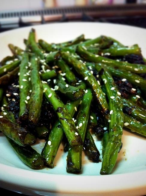 Garlicky Garlic Green Beans