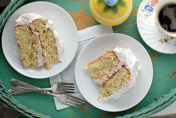 Happy Day Cake with Strawberry Whipped Cream Frosting