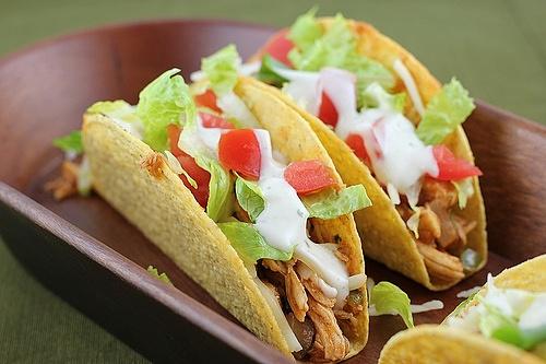 Chicken ranch tacos recipe