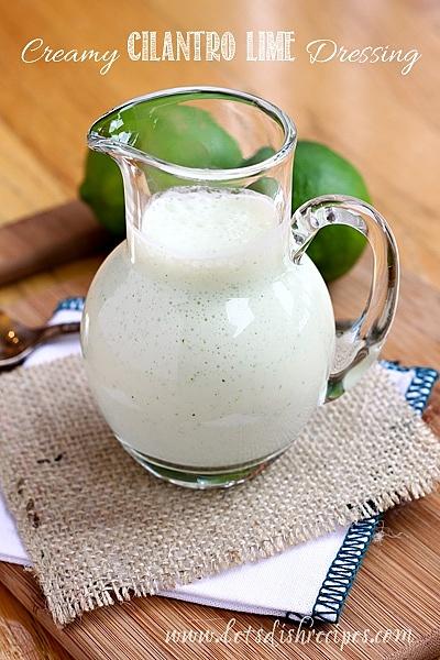 Creamy Cilantro Lime Dressing
