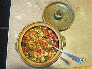 Tomato okra casserole recipe