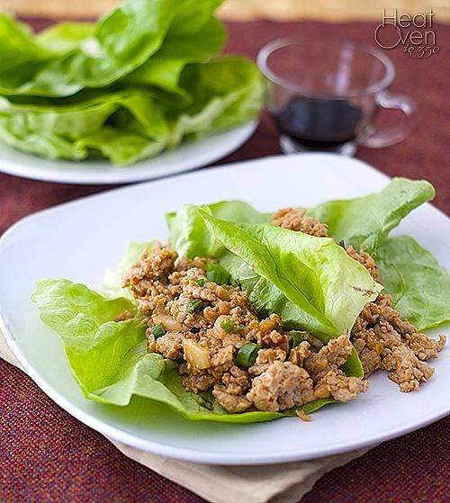 Asian Chicken Lettuce Wraps