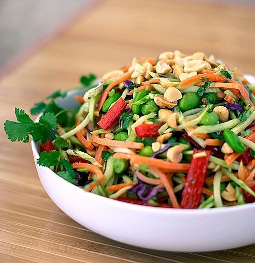Rainbow Asian Slaw