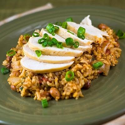 Pressure cooker mexican chicken and rice