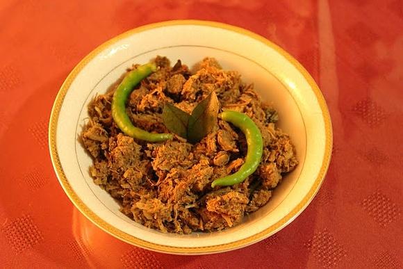 Chilly beef fry
