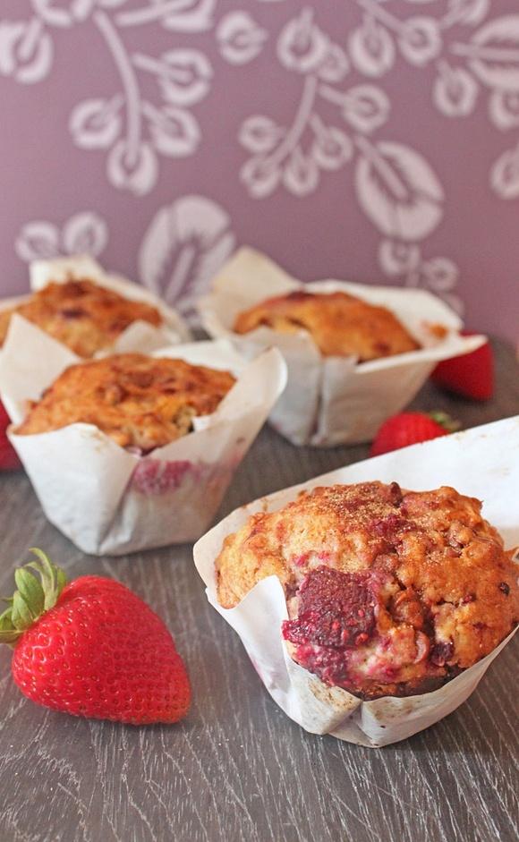 Raspberry Cinnamon Muffins