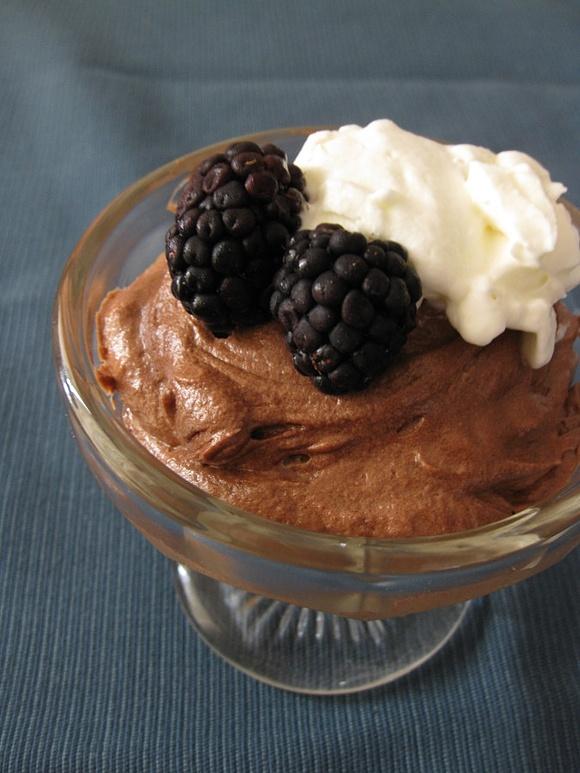 Mayan chocolate mousse - a refreshing dessert for hot days