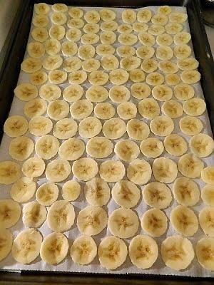 Dehydrated Bananas