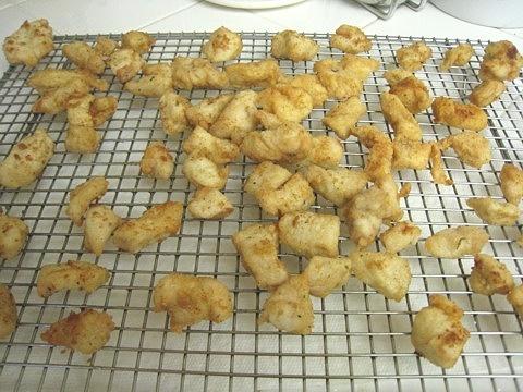 Hawaiian garlic fried chicken