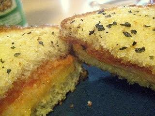 Italian grilled cheese and tortellini tomato soup