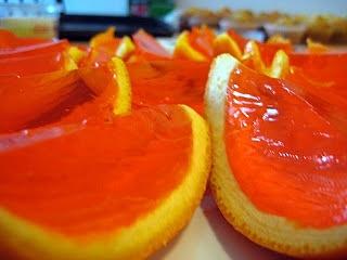 Orange Jello Shot Wedges