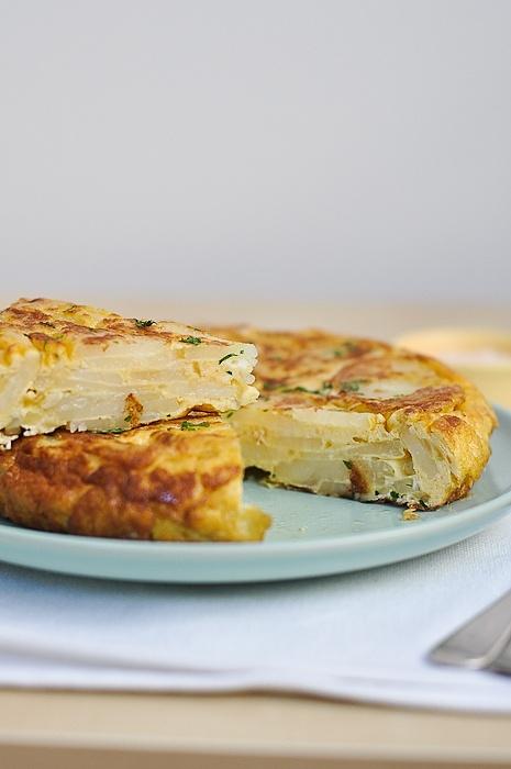 How to make spanish potato omelette