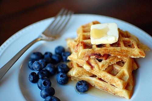 Brown Sugar Bacon Waffles