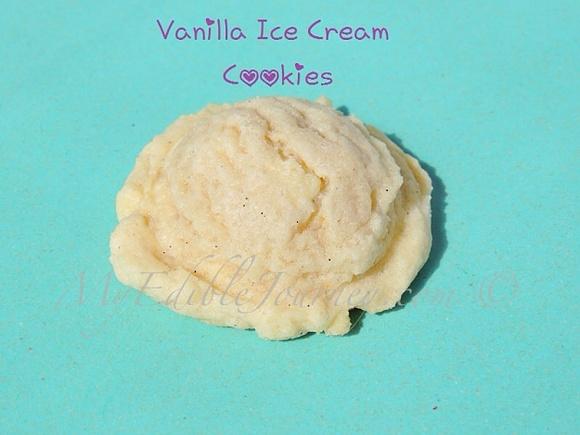 Vanilla Ice Cream Cookies