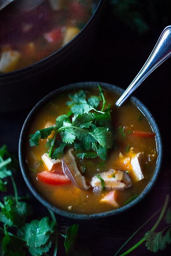 Vietnamese Hot and Sour Tamarind Soup