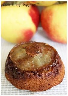 Healthy apple and honey muffins