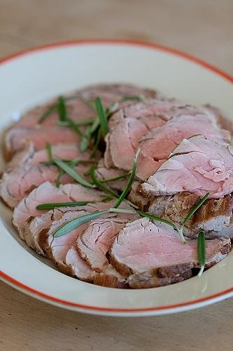 Marinated pork tenderloin